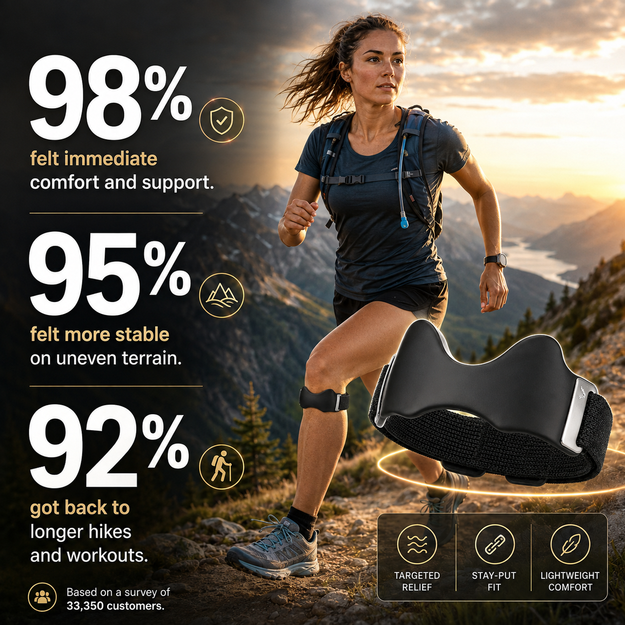 Knevalo AirFlex Patella Strap