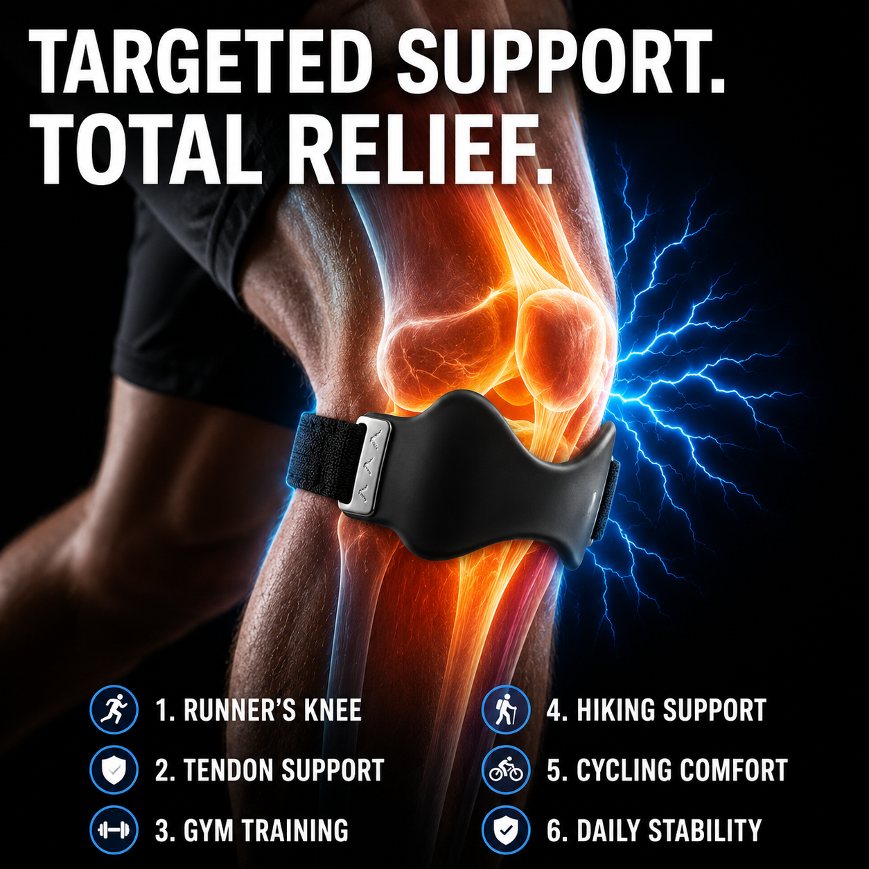 Knevalo AirFlex Patella Strap